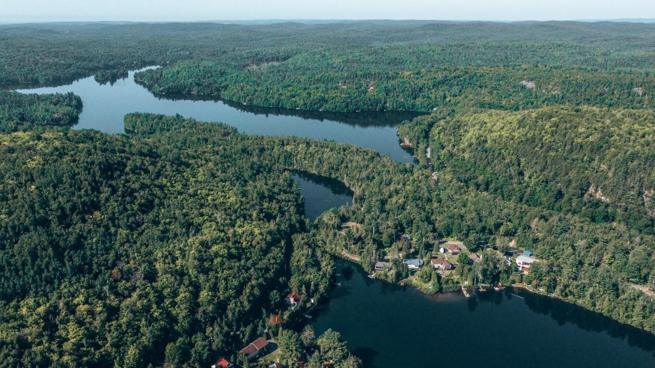 Auberge Mandala Saint-Mathieu-du-Parc Buitenkant foto
